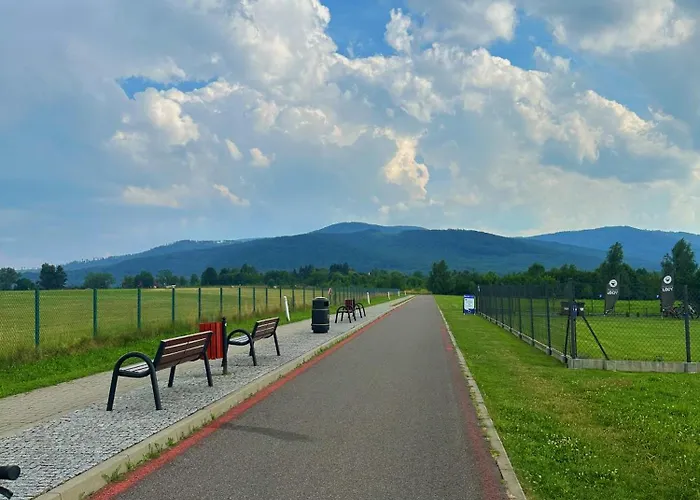 Szyndzielnia Nowe Biznesowe Idealna Przestrzen Do Pracy I Odpoczynku & Parking - Workation - Bussiness Travel - Single Trip - Office - Delegacja - Sluzbowo * 비엘스코-비아와